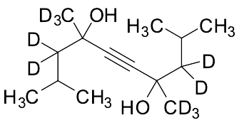 2,4,7,9-Tetramethyl-5-decyne-4,7-diol-d10 - image 1
