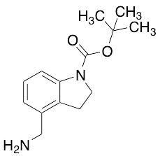 tert-Butyl 4-(Aminomethyl)indoline-1-carboxylate - image 1