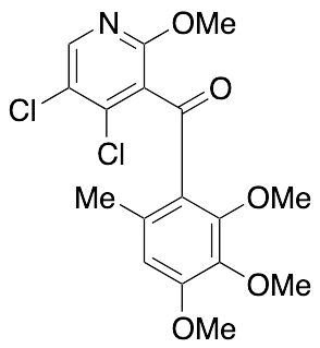 (4,5-Dichloro-2-methoxy-3-pyridinyl)(2,3,4-trimethoxy-6-methylphenyl)methanone - image 1