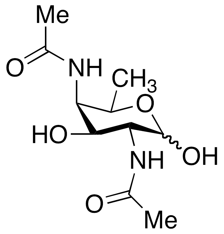 2,4-Bis(acetylamino)-2,4,6-trideoxy-D-galactose - image 1
