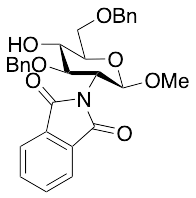 Methyl 3,6-Di-O-benzyl-2-deoxy-2-N-phthalimido-beta-D-glucopyranoside - image 1