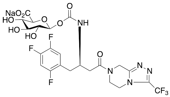 Sitagliptin Carbamoyl Beta-D-Glucuronide Sodium Salt - image 1