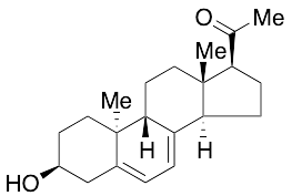 (3beta,9beta,10alpha)-3-Hydroxy-pregna-5,7-dien-20-one - image 1