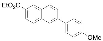 6-(4-Methoxyphenyl)-2-naphthoic Acid Ethyl Ester - image 1