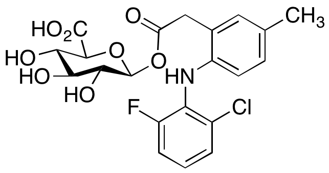 Lumiracoxib Acyl-Beta-D-glucuronide - image 1