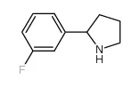 2-(3-Fluorophenyl)pyrrolidine - image 1