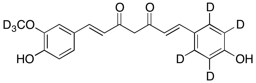 (2E)-Demethoxy Curcumin-d7 - image 1