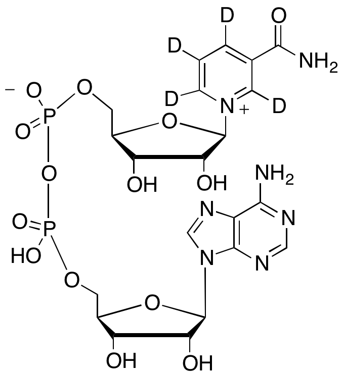 Beta-Nicotinamide Adenine Dinucleotide-d4 (major) - image 1