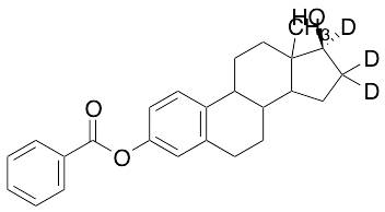 17Beta-Estradiol-16,16,17-d3 3-Benzoate - image 1