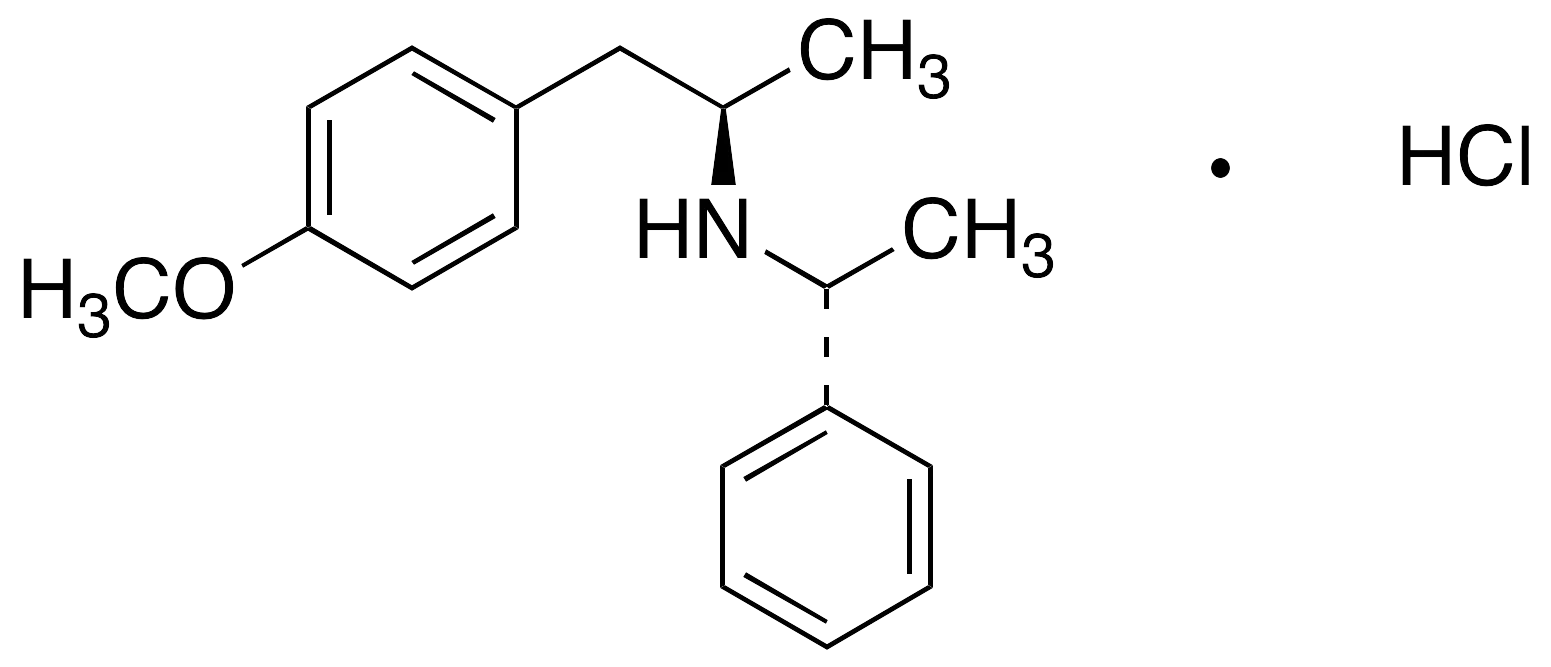(AlphaR)-4-Methoxy-Alpha-methyl-N-[(1R)-1-phenylethyl]benzeneethanamine Hydrochloride - image 1