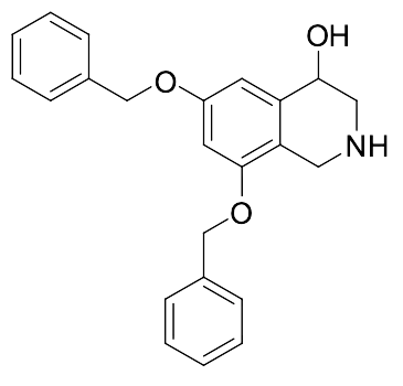 1,2,3,4-Tetrahydro-6,8-bis(phenylmethoxy)-4-isoquinolinol - image 1
