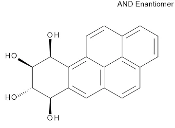 (7Alpha,8Beta,9Alpha,10Alpha)-7,8,9,10-Tetrahydrobenzo[a]pyrene-7,8,9,10-tetrol (>90%) - image 1