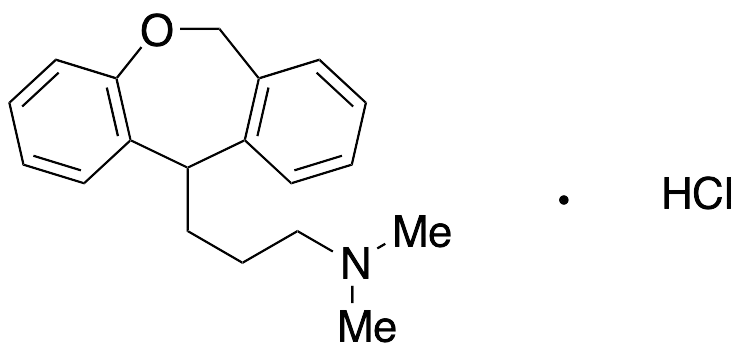 3-(Dibenzo[b,e]oxepin-11(6H)yl)-N,N-dimethylpropan-1-amine Hydrochloride - image 1