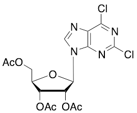 2,6-Dichloro-9-(2’,3’,5’-tri-O-acetyl-beta-D-ribofuranosyl)purine - image 1