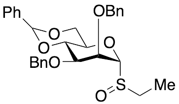Ethyl 2,3-Di-O-benzyl-4,6-O-benzylidene-1-deoxy-1-thio-alpha-D-mannopyranoside S-Oxide - image 1
