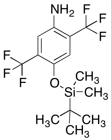 4-((tert-Butyldimethylsilyl)oxy)-2,5-bis(trifluoromethyl)aniline - image 1