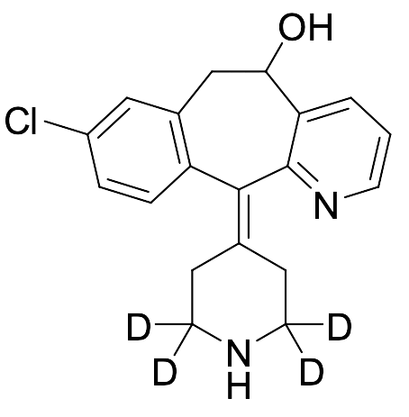 5-Hydroxy Desloratadine-d4 - image 1