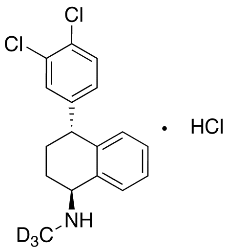 rac-trans Sertraline-d3 Hydrochloride - image 1