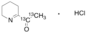 2-Acetyl-3,4,5,6-tetrahydropyridine-13C2 Hydrochloride (Technical Grade) - image 1
