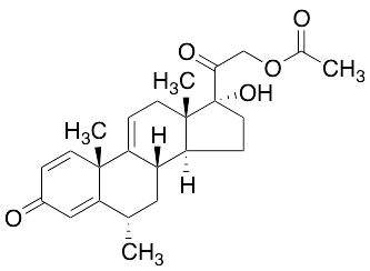 (6Alpha)-21-(Acetyloxy)-17-hydroxy-6-methylpregna-1,4,9(11)-triene-3,20-dione - image 1