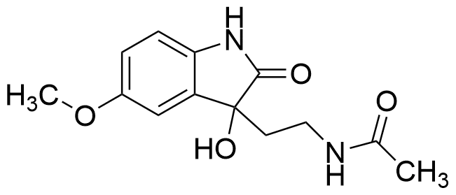 3-acetamidoethyl-3-hydroxy-5-methoxyindolin-2-one - image 1