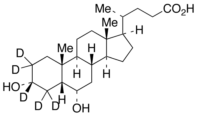 Alpha-Hyodeoxycholic Acid-d5 - image 1
