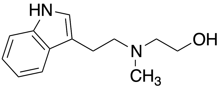 N-Hydroxyethyl-N-methyl-tryptamine - image 1