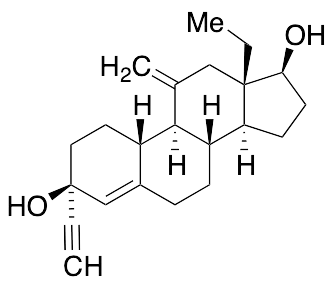13Beta-Ethyl-11-methyliden-18.19-dinor-3Beta,17Beta-dihydroxy-3Alpha-ethynyl-pregna-4-ene - image 1