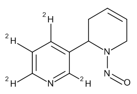 (R,S)-N-Nitroso Anatabine-2,4,5,6-d4 (40ug/ml in Acetonitrile) - image 1