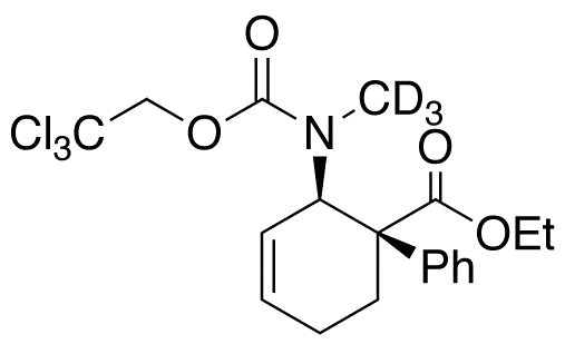 N-(2,2,2-Trichloroethoxy)carbonyl] Nortilidine-d3 - image 1