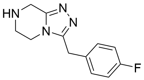 3-(4-Fluorobenzyl)-5,6,7,8-tetrahydro-[1,2,4]triazolo[4,3-a]pyrazine - image 1
