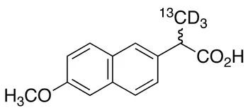 rac-Naproxen-13C,d3 - image 1