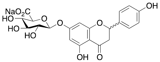 Naringenin 7-O-beta-D-Glucuronide Sodium Salt (Mixture of Diastereomers) - image 1