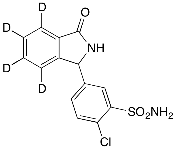 3-Dehydroxy Chlorthalidone-d4 - image 1
