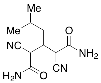 2,4-Dicyano-3-(2-methylpropyl)-pentanediamide (Mixture of Diastereomers) - image 1