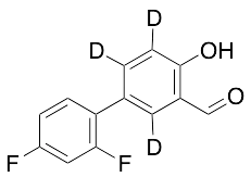 2',4'-Difluoro-4-hydroxy-[1,1'-biphenyl]-3-carboxaldehyde-d3 - image 1