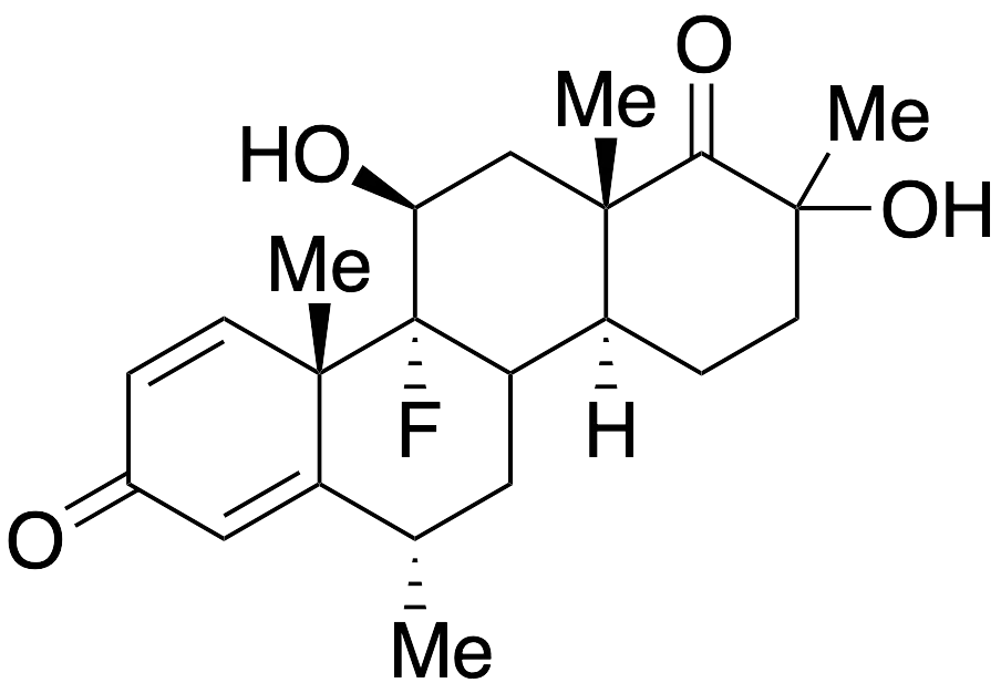 (4aS,6S,10aS,10bR,11S,12aS)-10b-Fluoro-2,11-dihydroxy-2,6,10a,12a-tetramethyl-2,3,4,4a,5,6,10b,11,12,12a-decahydrochrysene-1,8(4bH,10aH)-dione - image 1