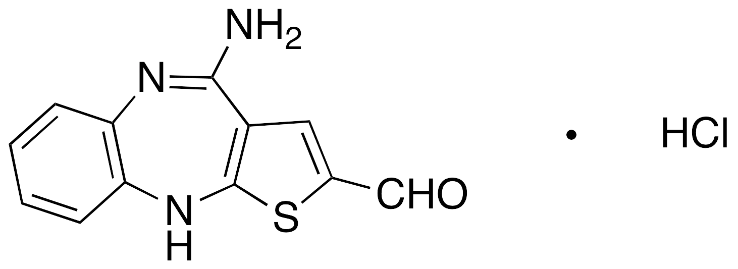 4-Aminothieno[2,3-b][1,5]benzodiazepine-2-carboxaldehyde Hydrochloride - image 1