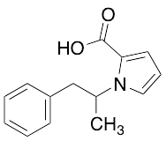 1-(1-Phenylpropan-2-yl)-1H-pyrrole-2-carboxylic Acid (>90%) - image 1