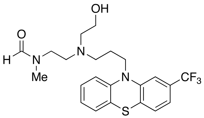 N-[N’-Hydroyethyl-N’-[3-[2-(trifluoromethyl)-10H-phenothiazin-10-yl]propyl]-2-ethylamine]-N-methyl-formamide - image 1