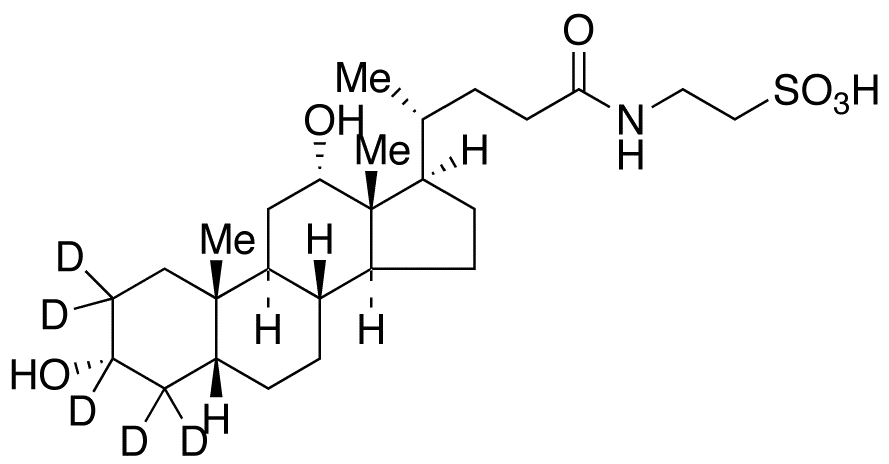 Taurodeoxycholic-2,2,3,4,4-d5 Acid (d5 major) - image 1