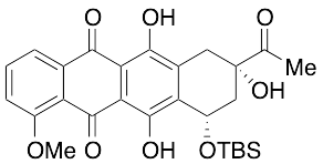(8S-cis)-8-Acetyl-10-[[(1,1-dimethylethyl)dimethylsilyl]oxy]-7,8,9,10-tetrahydro-6,8,11-trihydroxy-1 - image 1