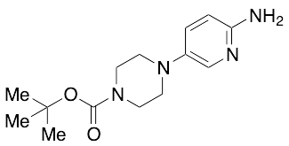 1-Boc-4-(6-aminopyridin-3-yl)piperazine - image 1