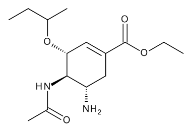3-Des(1-ethylpropoxy)-3-(1-methylpropoxy) Oseltamivir - image 1