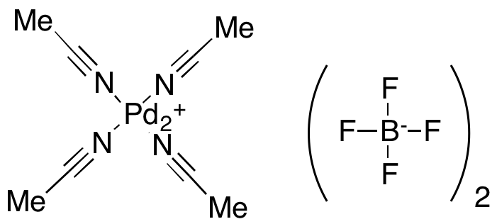 Tetrakis(acetonitrile)palladium Bis(tetrafluoroborate) - image 1