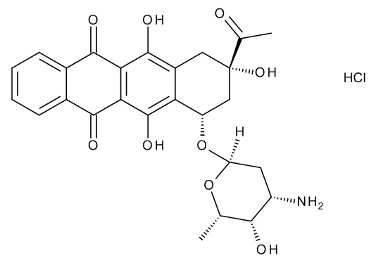 Idarubicin Hydrochloride (1mg/mL in DMSO) - image 1