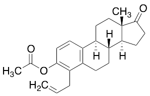 4-Allyl-estrone Acetate - image 1