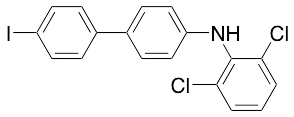 N-(2,6-Dichlorophenyl)-4'-iodo-[1,1'-biphenyl]-4-amine - image 1