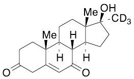 7-Oxo-3,5,6-dehydro Epiandrosterone-d3 - image 1