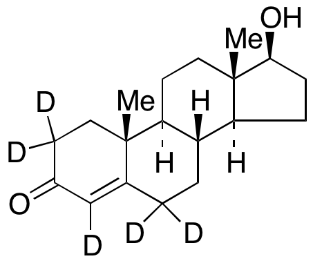 Testosterone-2,2,4,6,6-d5 - image 1